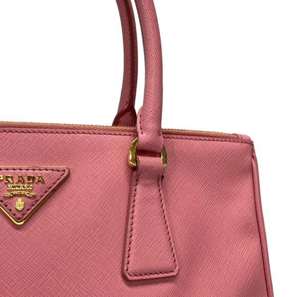 PRADA - Pink Leather Handbag - Picture 15 of 16
